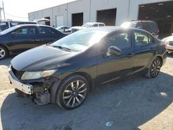Salvage cars for sale from Copart Jacksonville, FL: 2014 Honda Civic EXL