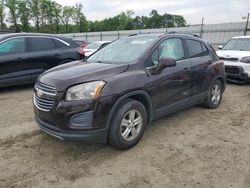 Salvage cars for sale from Copart Spartanburg, SC: 2016 Chevrolet Trax 1LT
