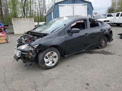 Salvage cars for sale from Copart East Granby, CT: 2014 Honda Civic LX