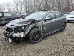 Salvage cars for sale at Candia, NH auction: 2021 Honda Civic Sport