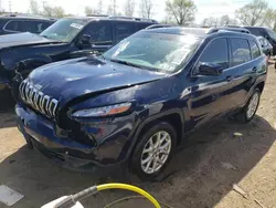 Salvage cars for sale from Copart Elgin, IL: 2015 Jeep Cherokee Latitude