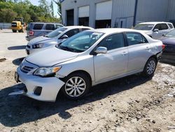 Salvage cars for sale from Copart Savannah, GA: 2013 Toyota Corolla Base