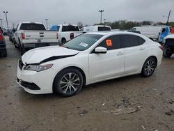 Salvage cars for sale at Indianapolis, IN auction: 2016 Acura TLX Tech