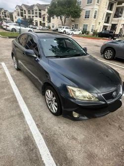 Salvage cars for sale from Copart Houston, TX: 2006 Lexus IS 250
