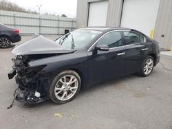 Salvage cars for sale at Assonet, MA auction: 2014 Nissan Maxima S