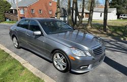 Mercedes-Benz E 350 4matic salvage cars for sale: 2011 Mercedes-Benz E 350 4matic