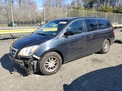Honda Odyssey Touring salvage cars for sale: 2007 Honda Odyssey Touring