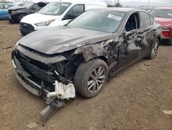 Salvage cars for sale at Elgin, IL auction: 2014 Infiniti Q50 Base