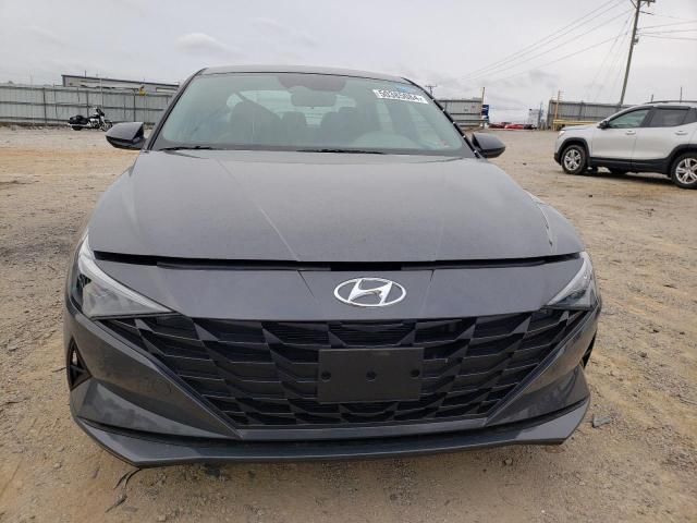 2023 Hyundai Elantra Blue