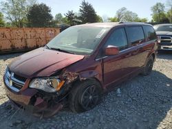 Salvage cars for sale from Copart Madisonville, TN: 2018 Dodge Grand Caravan SXT