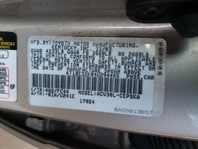 2004 Toyota Camry LE