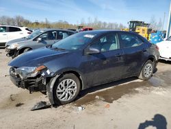 Salvage cars for sale from Copart Duryea, PA: 2018 Toyota Corolla L