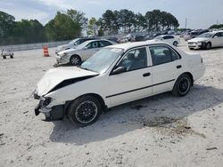 Toyota Corolla VE salvage cars for sale: 2000 Toyota Corolla VE