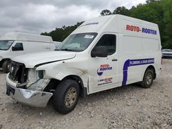 Salvage cars for sale from Copart Florence, MS: 2013 Nissan NV 2500