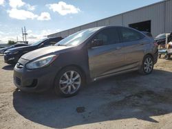Salvage cars for sale at Jacksonville, FL auction: 2014 Hyundai Accent GLS