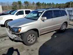 Salvage cars for sale at Exeter, RI auction: 2005 Toyota Highlander Limited