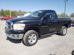 Salvage cars for sale at York Haven, PA auction: 2007 Dodge RAM 1500 ST