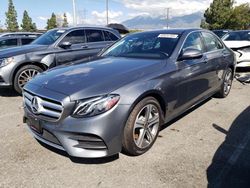 Salvage cars for sale at Rancho Cucamonga, CA auction: 2020 Mercedes-Benz E 350