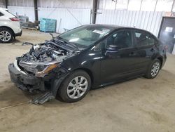 Salvage cars for sale at Des Moines, IA auction: 2021 Toyota Corolla LE