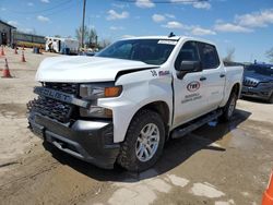 Salvage cars for sale at Pekin, IL auction: 2022 Chevrolet Silverado LTD K1500