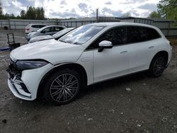 Salvage cars for sale from Copart Arlington, WA: 2023 Mercedes-Benz EQS SUV 450 4matic