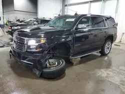 Salvage cars for sale at Ham Lake, MN auction: 2016 Chevrolet Tahoe K1500 LTZ