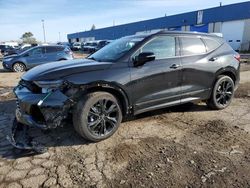 Salvage cars for sale from Copart Woodhaven, MI: 2021 Chevrolet Blazer RS