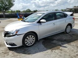 Salvage cars for sale from Copart Orlando, FL: 2017 Nissan Sentra S