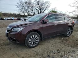 Acura salvage cars for sale: 2014 Acura MDX Technology