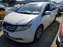 Salvage cars for sale at Martinez, CA auction: 2016 Honda Odyssey SE