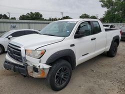 Salvage cars for sale from Copart Shreveport, LA: 2011 Toyota Tundra Double Cab SR5