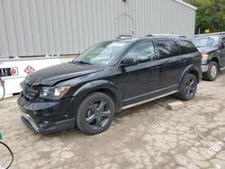 Salvage cars for sale from Copart West Mifflin, PA: 2018 Dodge Journey Crossroad