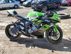 Salvage Motorcycles for sale at auction: 2018 Kawasaki ZX636 E