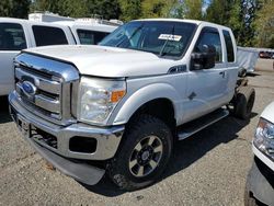 Salvage cars for sale from Copart Arlington, WA: 2011 Ford F250 Super Duty