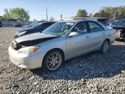 Salvage cars for sale from Copart Mebane, NC: 2003 Toyota Camry LE