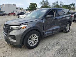 Salvage cars for sale at Opa Locka, FL auction: 2021 Ford Explorer