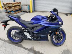 Salvage motorcycles for sale at Finksburg, MD auction: 2023 Yamaha YZFR3 A