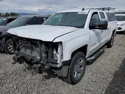 Salvage trucks for sale at Reno, NV auction: 2015 Chevrolet Silverado K1500 LTZ