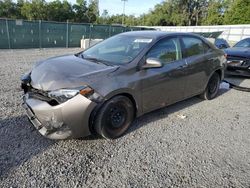 Salvage cars for sale at Riverview, FL auction: 2019 Toyota Corolla L