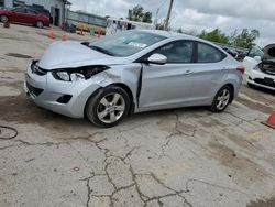 Salvage cars for sale from Copart Pekin, IL: 2013 Hyundai Elantra GLS