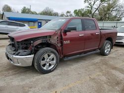 Salvage cars for sale from Copart Wichita, KS: 2018 Dodge RAM 1500 SLT