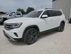 Salvage cars for sale at Apopka, FL auction: 2022 Volkswagen Atlas SE