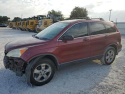 Honda salvage cars for sale: 2007 Honda CR-V LX