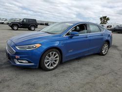 Salvage cars for sale at Martinez, CA auction: 2017 Ford Fusion SE Phev