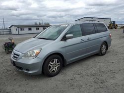 Salvage cars for sale from Copart Airway Heights, WA: 2006 Honda Odyssey EXL