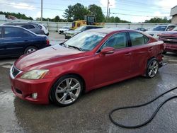 Salvage cars for sale at Montgomery, AL auction: 2009 Lexus IS 250