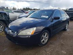 Honda Accord ex salvage cars for sale: 2004 Honda Accord EX