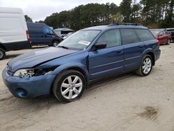 Salvage cars for sale at Seaford, DE auction: 2006 Subaru Legacy Outback 2.5I