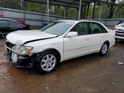 Salvage cars for sale from Copart Austell, GA: 2002 Toyota Avalon XL