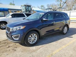 Salvage cars for sale from Copart Wichita, KS: 2017 KIA Sorento LX